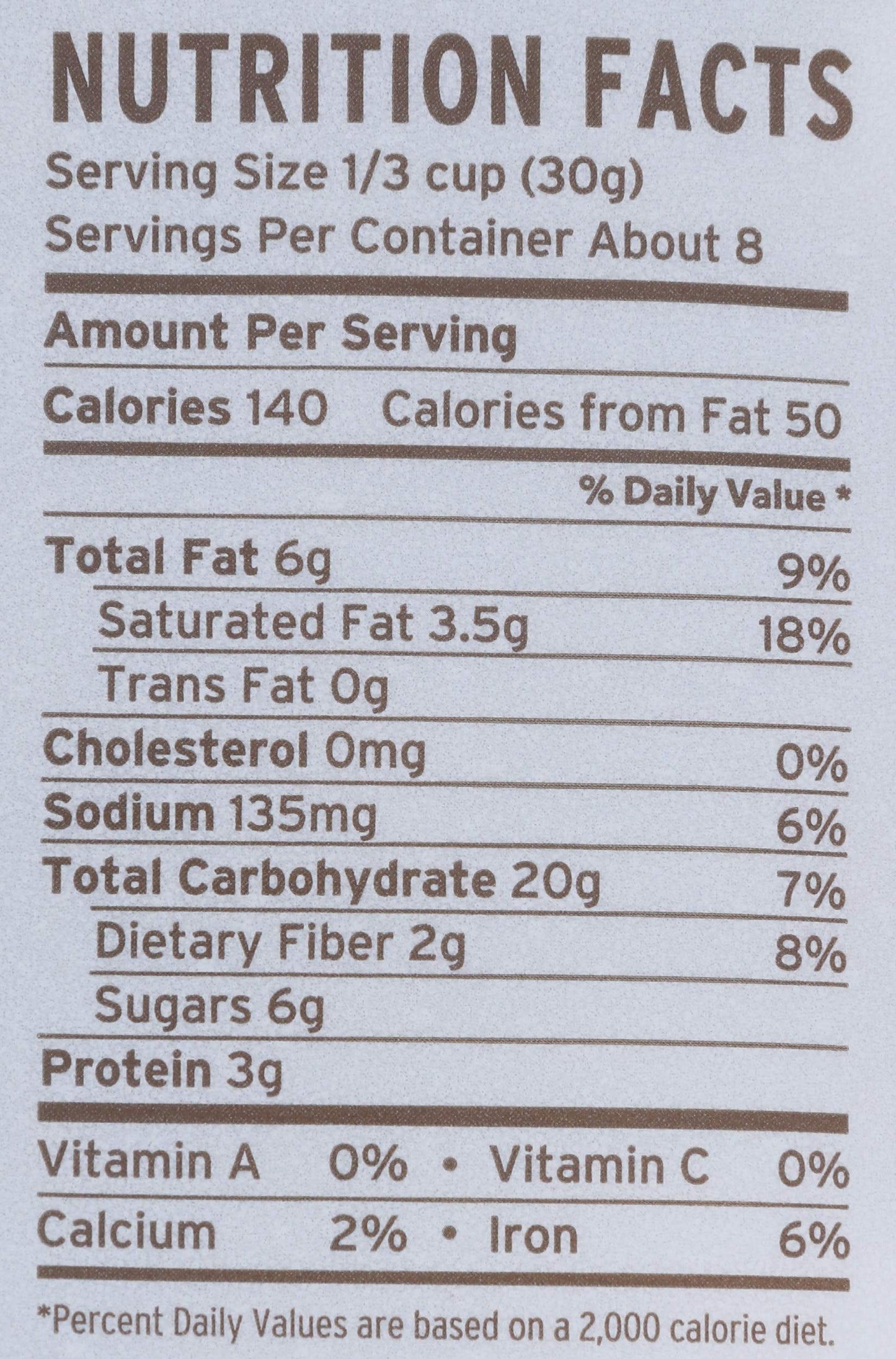 Purely Elizabeth, Cereal Granola Chocolate, 8 Ounce