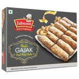 Jabsons - 5 Assorted Traditional Sweet Combo (Chikki Til Gud, Agra Gud Gajak, Gud Kaju Roll, Gud Revdi, Chikki Peanut Gud), 400g each