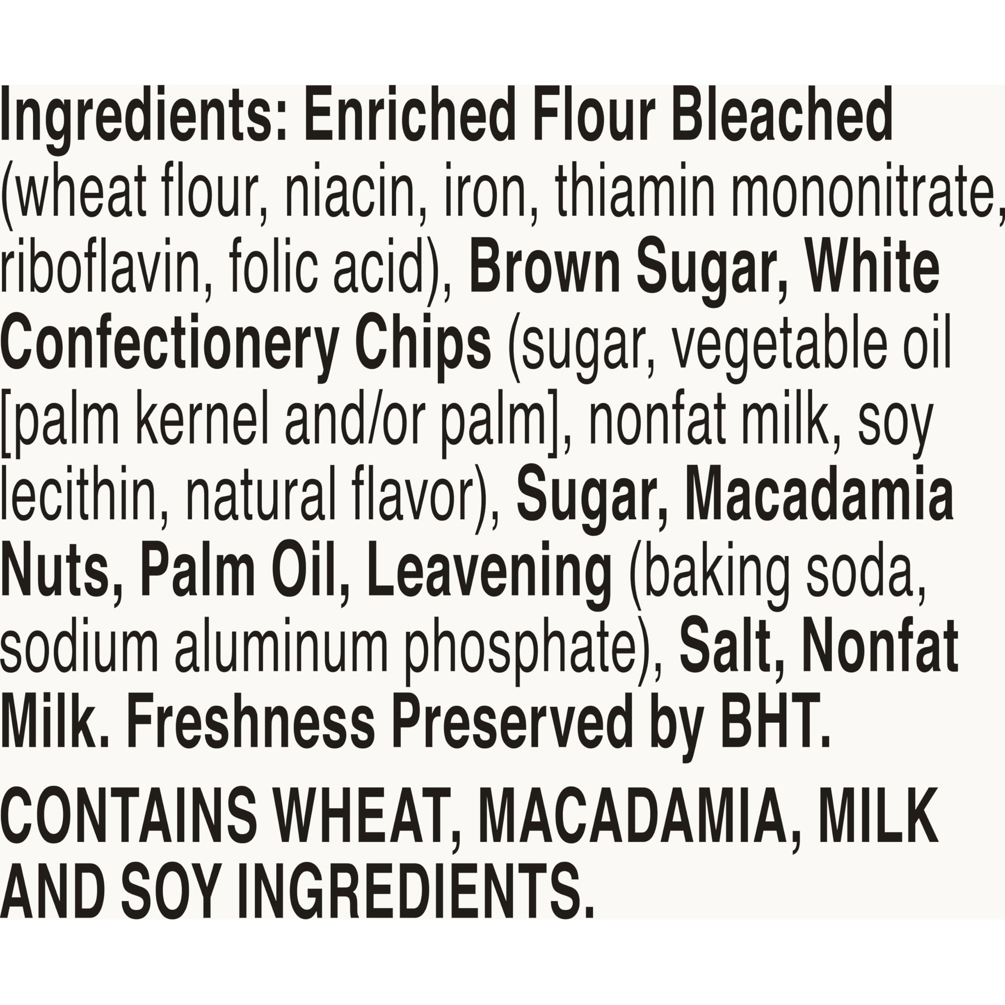 Betty Crocker White Chip Macadamia Nut Cookies, Cookie Baking Mix, 14 oz (Pack of 12)