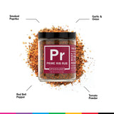 Spiceology - Prime Rib Rub - Bold, Savory Seasoning with Garlic, Smoked Paprika & Tomato - Perfect for Prime Rib, Steak, Brisket, Ribs, Pork