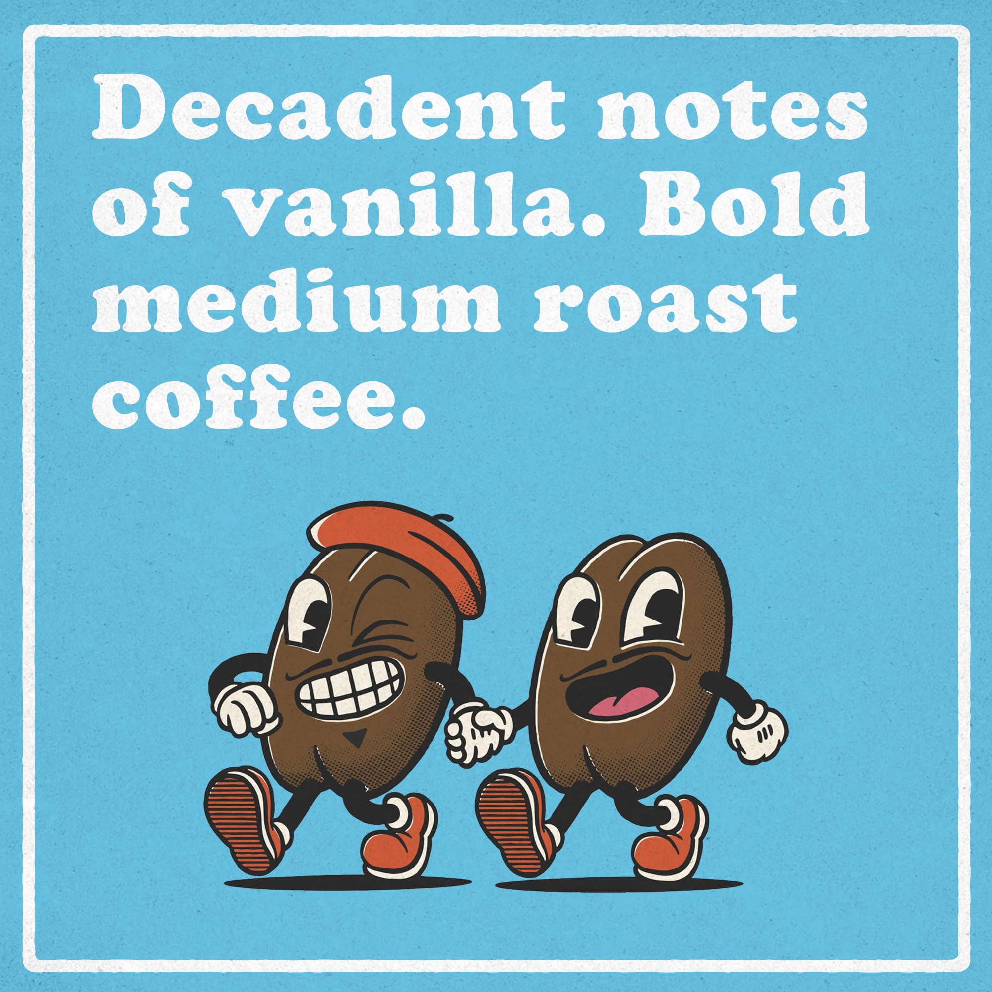 Roasty Buds Coffee French Vanilla Pods 12 Count | Single-Serve 11g Per Pod | Recyclable, Gluten-Free, Non-GMO, No Sugar/Dairy/Soy/Egg