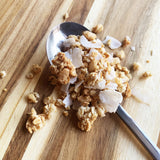 Kin Kitchen non-GMO Granola & Organic Quinoa Crisps, in a Glass Jar Recyclable and Resusable. Made with Real Fruit. No Artificial Colors, Flavors, or
