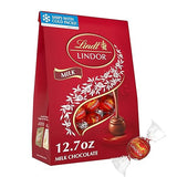 Lindt LINDOR Milk Chocolate Candy Truffles, 12.7 oz. Bag