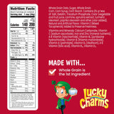 Lucky Charms Gluten Free Cereal with Marshmallows, Kids Breakfast Cereal, Made with Whole Grain, 10.5 oz