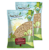 Food to Live Organic Spelt Flakes, 14 Pounds - Rolled Spelt Made from Whole Grain Non-GMO Berries, Uncooked, Raw Whole Foods, Vegan, Kosher, Bulk