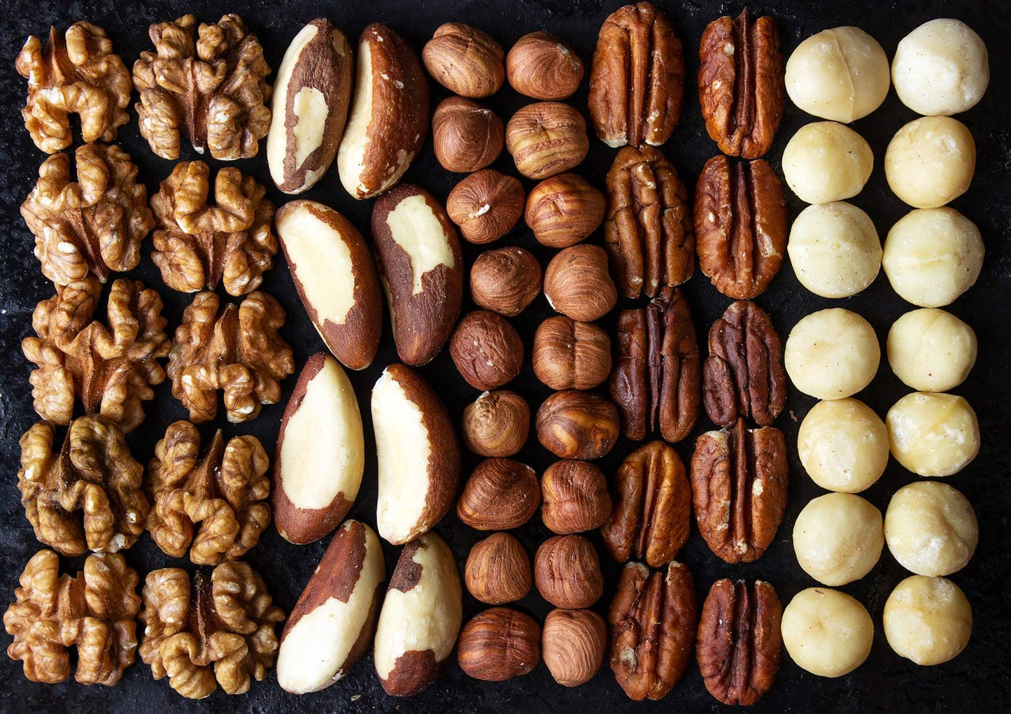 Food to Live Organic Keto Raw Nuts Mix, 8 Ounces - Snack Contains Non-GMO Brazil Nuts, Pecans, Walnuts, Hazelnuts & Macadamia Nuts, Low Carb Vegan