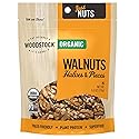Woodstock Organic Walnuts, Raw, Shelled Halves and Pieces, 5.5 oz (Pack of 8)