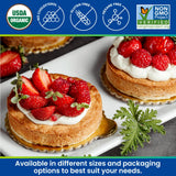Kevala Organic Sesame Flour - 50% Protein Flour Made with Non GMO Sesame Seeds, With Mild Sesame Flavor, Vegan Protein Source, For Making Bread