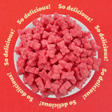 Sour Gummi Bears Candy | 2 Pound Pack | Gelatin Free Tutti-Frutti Teddies | Pink Gummies for Baby Showers, Gender Reveal, Party Favors, and Candy