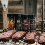 Bearded Butchers Signature 6-Pack Seasoning Bundle - Original, Bold, Black, Chipotle, Butter & Hollywood Blends - Mild Spice, Gluten-Free, No MSG