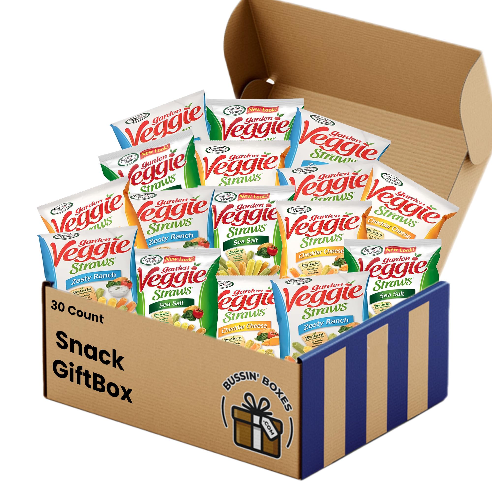 Garden Veggie Straw Variety Pack (30 Count)