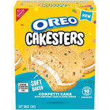 OREO Cakesters Confetti Cake Soft Snack Cakes, 5-2.02 oz Snack Packs