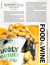 50Hertz Tingly Peanuts 5.5 oz Can (2 Pack) - Extra Large Crunchy Peanuts with Sichuan Pepper (Szechuan Peppercorn) - Tongue-Tingling Mala Numbing