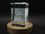 The Garden of Earthly Delights 3D Engraved Crystal Decor (Small)