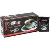 4 Boxes GanoOne Premium Black Classic Coffee - Reishi Mushroom Instant Coffee - with Organic Ganoderma Extract - Easy to Use 30 Single-Serve Sachets