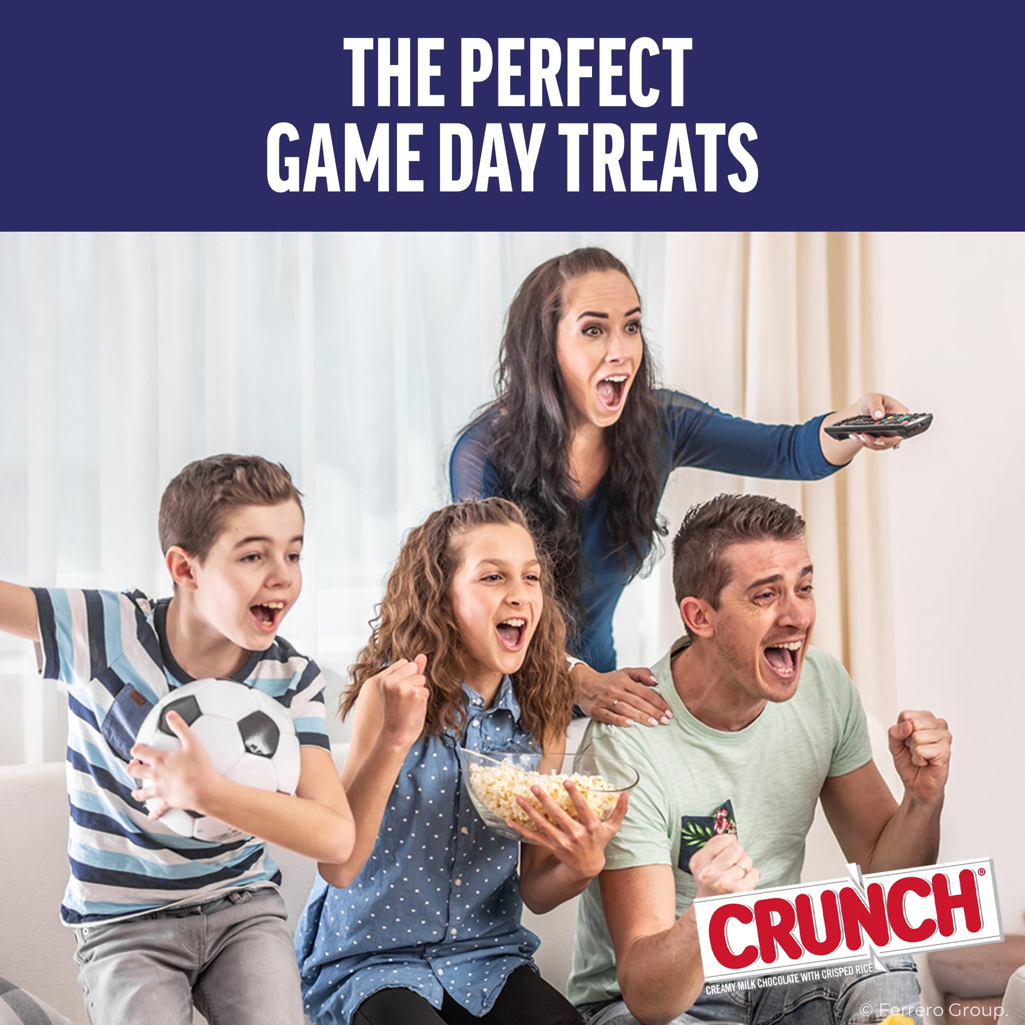CRUNCH Full-Size Candy Bar, Creamy Milk Chocolate with Crunchy Crisped Rice, Single Bar, 1.55 oz