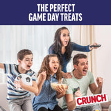 CRUNCH Full-Size Candy Bar, Creamy Milk Chocolate with Crunchy Crisped Rice, 36 Individually Wrapped Bars, 1.55 oz Each