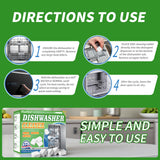 Dishwasher Cleaner and Deodorizer Tablets-12 Pack, Heavy Duty Deep Cleaning Descaler Pods for Dish Washer Machine, Removes Limescale, Odor, Grease