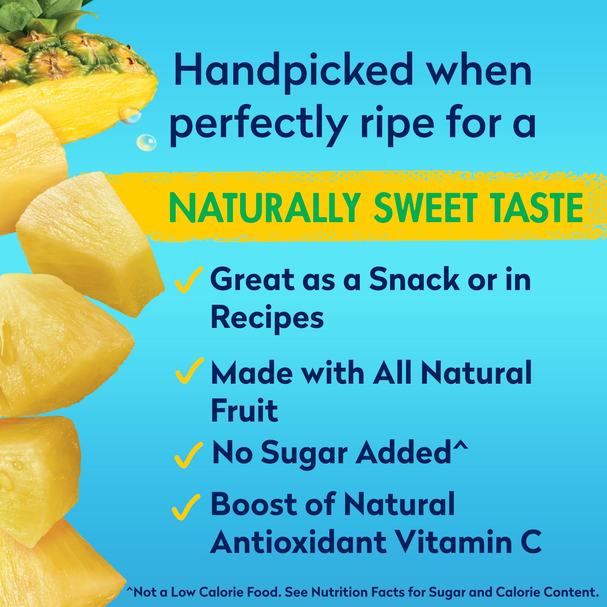 Dole Pineapple Chunks in 100% Pineapple Juice with No Sugar Added - Dole Canned Fruit - 8 oz Cans - 12 Pack