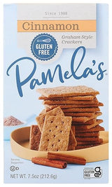 Pamela's Products Grahams Style Crackers Cinnamon, 7.5 Ounce