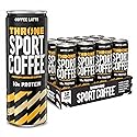 Throne Sport Coffee Latte - 10g protein - 150mg Natural Caffeine and B Vitamins - Lactose-Free, Premium Arabica, NSF Certified, Active Lifestyles