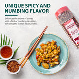 Soeos Sichuan Peppercorns, 6oz(170g), Authentic Szechuan Peppercorns, Less Seeds, Numbing and Tingle Flavor, Whole Sichuan Pepper for Mapo Tofu, Kung