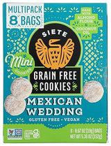 SIETE FAMILY FOODS Mini Mexican Wedding Cookies Multipack, 0.67 OZ