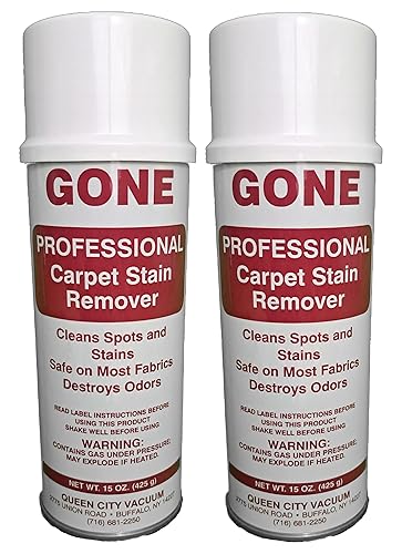 Supervacuums GONE Professional Carpet Stain Remover (2-Pack)
