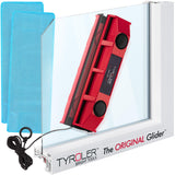 Tyroler Outside Magnetic Window Cleaner Tool, Glider S-1 Fits Only Very Thin - 0.1"- 0.3" Windows, Double Sided Windows Cleaner Machine Tool | Magnet