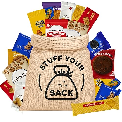 Cookies Variety Pack - 30 Assorted Cookies & Snacks Variety Pack for Adults & Kids - College Care Package - Cookies Lovers Gift - Snack Box Variety