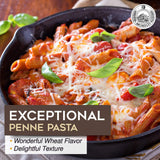 Morelli Organic Whole Wheat Penne Pasta Noodles - Handmade Premium Italian Pasta from Italy, Gourmet Imported Noodles Made with Durum Wheat Semolina