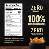 Cedar Valley Pita Chips Sea Salt | 180g (Pack of 6) | Seed Oil Free, Cooked in 100% Coconut Oil | Crisp, Golden & Flaky | No Preservatives, Non-GMO
