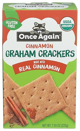 Once Again Organic Cinnamon Graham Crackers, 7.93 OZ
