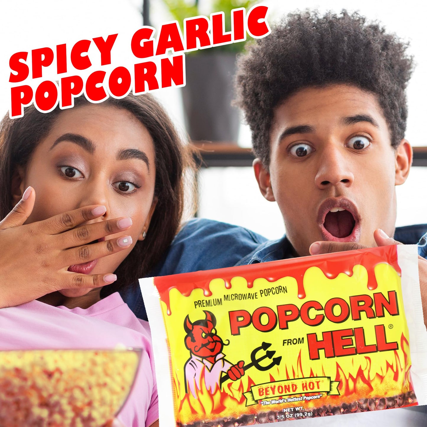 Premium Microwave Popcorn - Variety Gift Pack (3) - Ultimate Spicy and Sweat Gourmet Gift - Try if you dare!