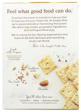Simple Mills Almond Flour Crackers, Black Cracked Pepper - Gluten Free, Vegan, Healthy Snacks, Plant Based, 4.25 Ounce (Pack of 1)