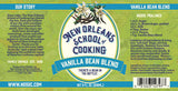 Vanilla Bean Extract Blend From New Orleans School of Cooking (8 oz, 236 ml)