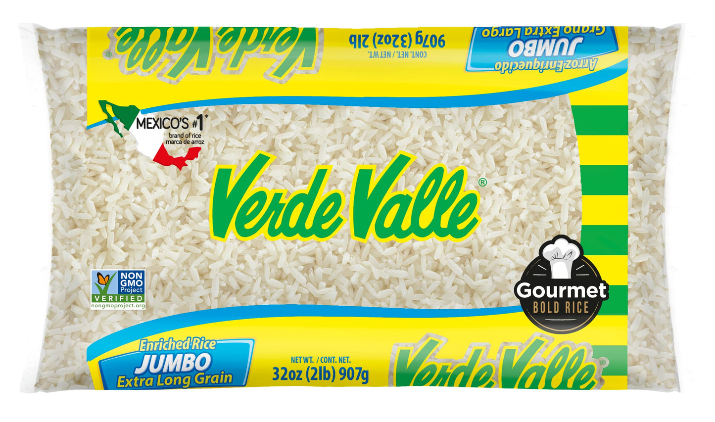 Verde Valle Jumbo Rice 2lb (Pack of 1)