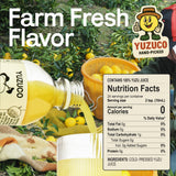 YUZUCO - 100% Cold-Pressed Juice - 8.4oz Premium Yuzu Juice from Japan - Bottled in California
