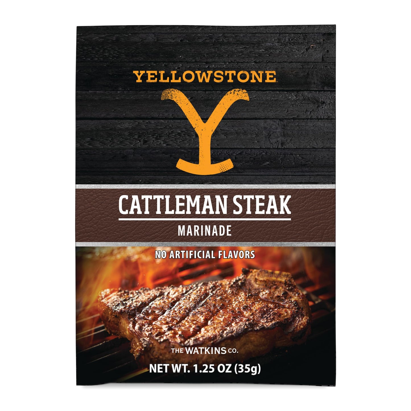 Yellowstone Cattleman Steak Marinade 1.25 oz
