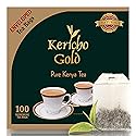 Kericho Gold Black Tea - Orange Pekoe Tea - Kenya Origin - Unique Flavor -100 Envelopes Tea Bags (Pack of 1)