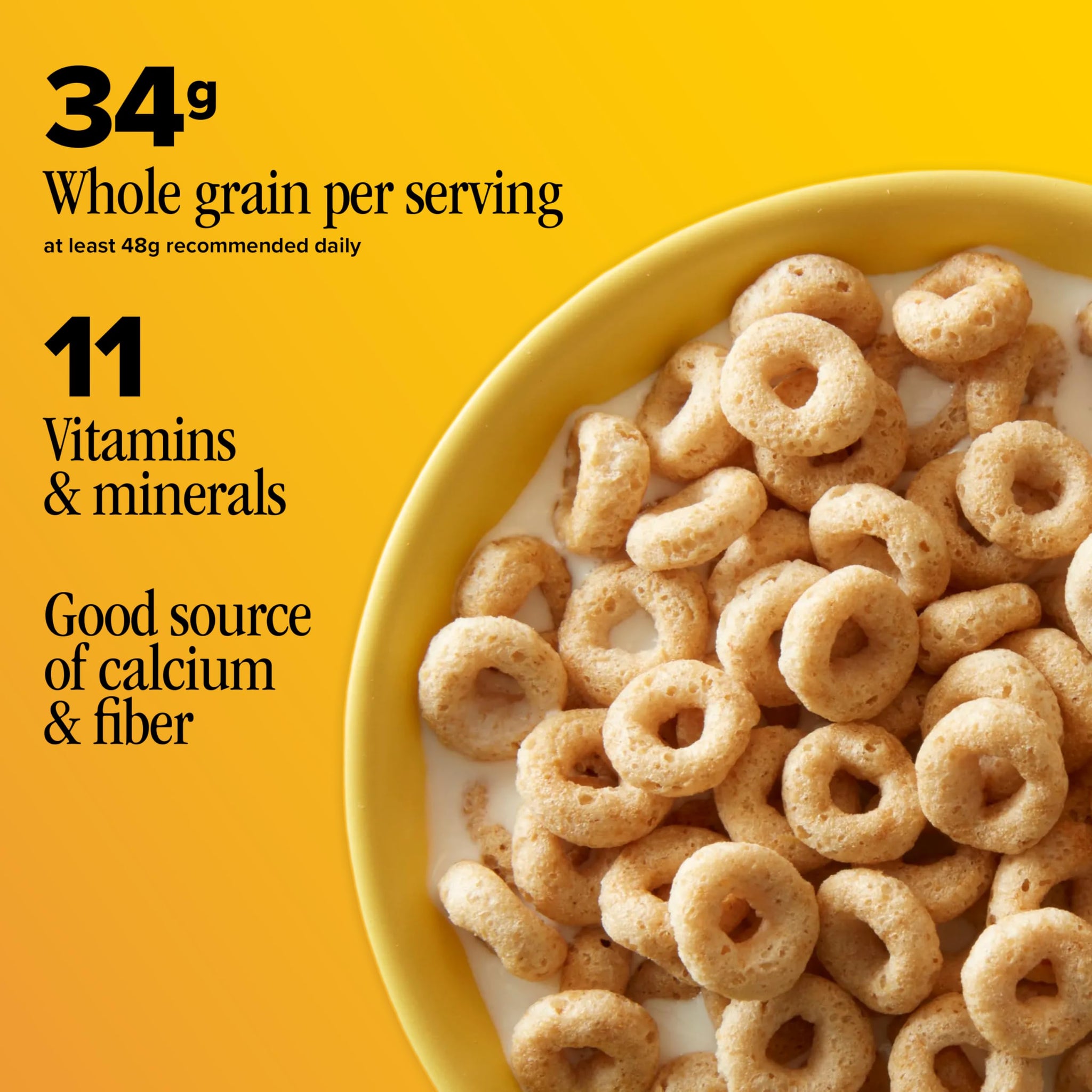 Cheerios, Heart Healthy Gluten Free Breakfast Cereal, Resealable Bag, 28 oz