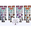 VIA D'Elite Box Variety Sampler Pack Instant Coffee Gift 12 sticks - French Roast, Pike Place, Colombia, Italian Roast with Free Bonus 2 Packets