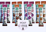 VIA D'Elite Box Variety Sampler Pack Instant Coffee Gift 12 sticks - French Roast, Pike Place, Colombia, Italian Roast with Free Bonus 2 Packets