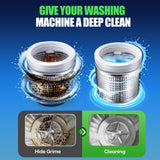 Washing Machine Cleaner Tablets - Washer Machine Cleaner Tablets for HE Front Loader & Top Load Washer, Deep Cleaning & Remove Odor, Eco-friendly