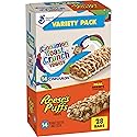 Cinnamon Toast Crunch and REESE'S PUFFS Cereal Treat Bars, Snack Bars, Value Pack, 28 Ct, 23.8 oz