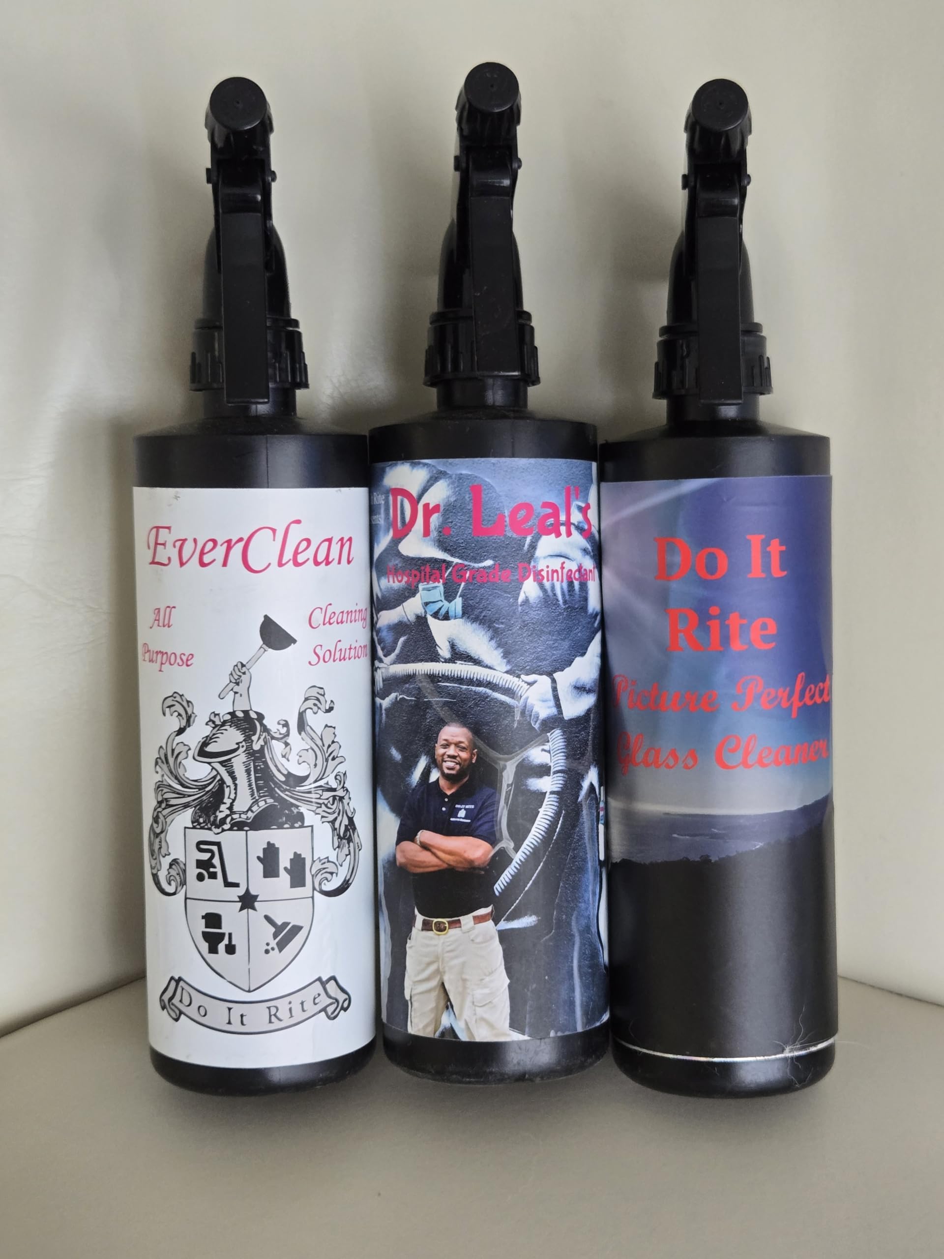 Dr Leal's Hospital Grade Cleaning Spray, Non Bleach Cleaning Supplies For Kitchen, Bathroom, Counters And Sinks, Professional Strength, All-Purpose