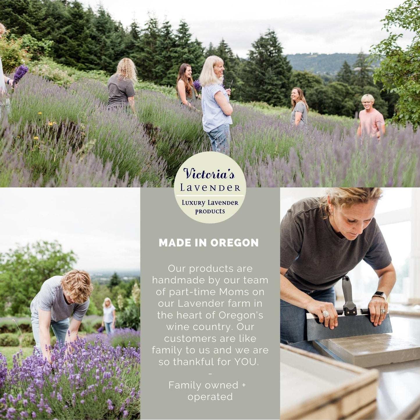 Victoria's Lavender Room Fragrance Spray - Natural Air Freshener & Odor Eliminator, Luxury Essential Oil for Home & Bathroom, Aromatherapy, Ideal