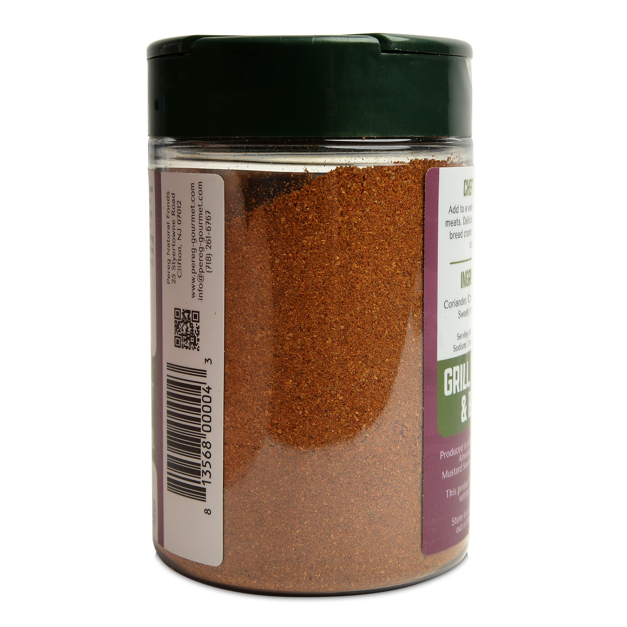 Pereg Jerusalem Spice Seasoning (4.25 Oz) - Israeli Savory Spice Mix with Cumin, Coriander, Allspice, Garlic & Paprika - Grilling - BBQ Spice Rub