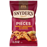Snyder's of Hanover Honey Mustard & Onion Flavored Pretzel Pieces, 11.25 Oz