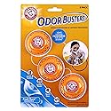 Arm & Hammer OdorBusterz® Odor Eliminator Balls, Fresh Burst, 3 Count - Baking Soda Odor Control for Closets, Drawers, Hampers & Small Spaces